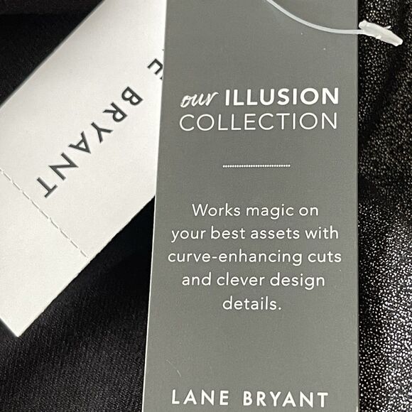 Lane Bryant Mettallic Pullover Dressy Sweater Plus Size 22/24 Holidays Christmas - Picture 15 of 15